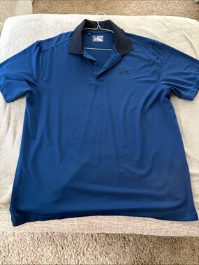 Under Armour Men’s Blue Performance Polo Shirt